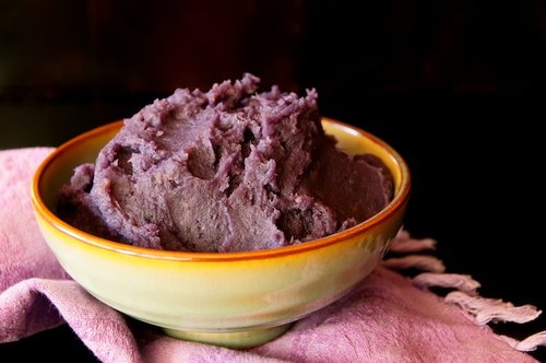 Mashed Okinawan Sweet Potatoes